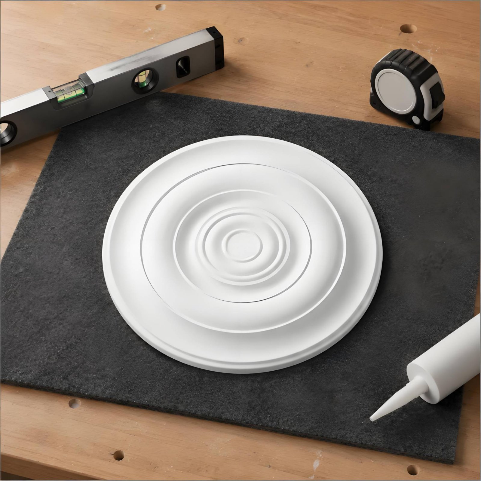 Decor Lighting Fixtures - Ceiling Medallion Elegant Design Round Ceiling