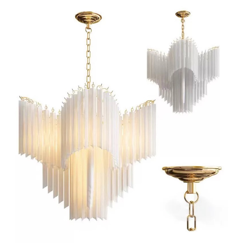 Lighting Decor In Room - Modern Living Room Chandelier with Long