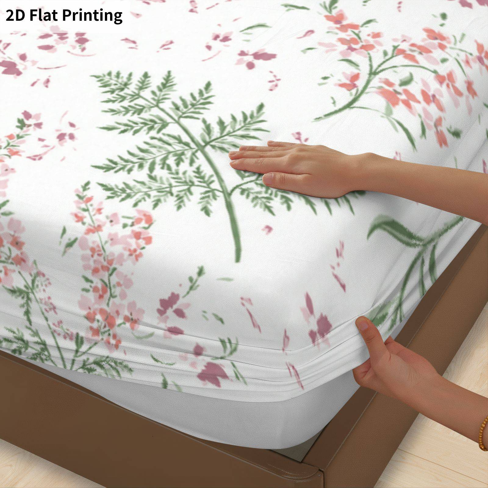 Lighting Decor Rentals - 3-Piece Mattress Protector Set, 2D Flat