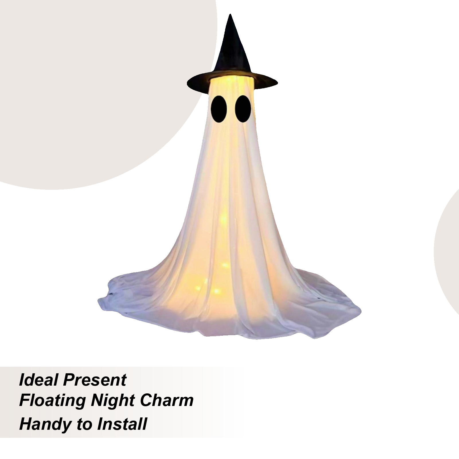 Up Lighting Decor - Ghost Light Up Decor Outdoor Holiday