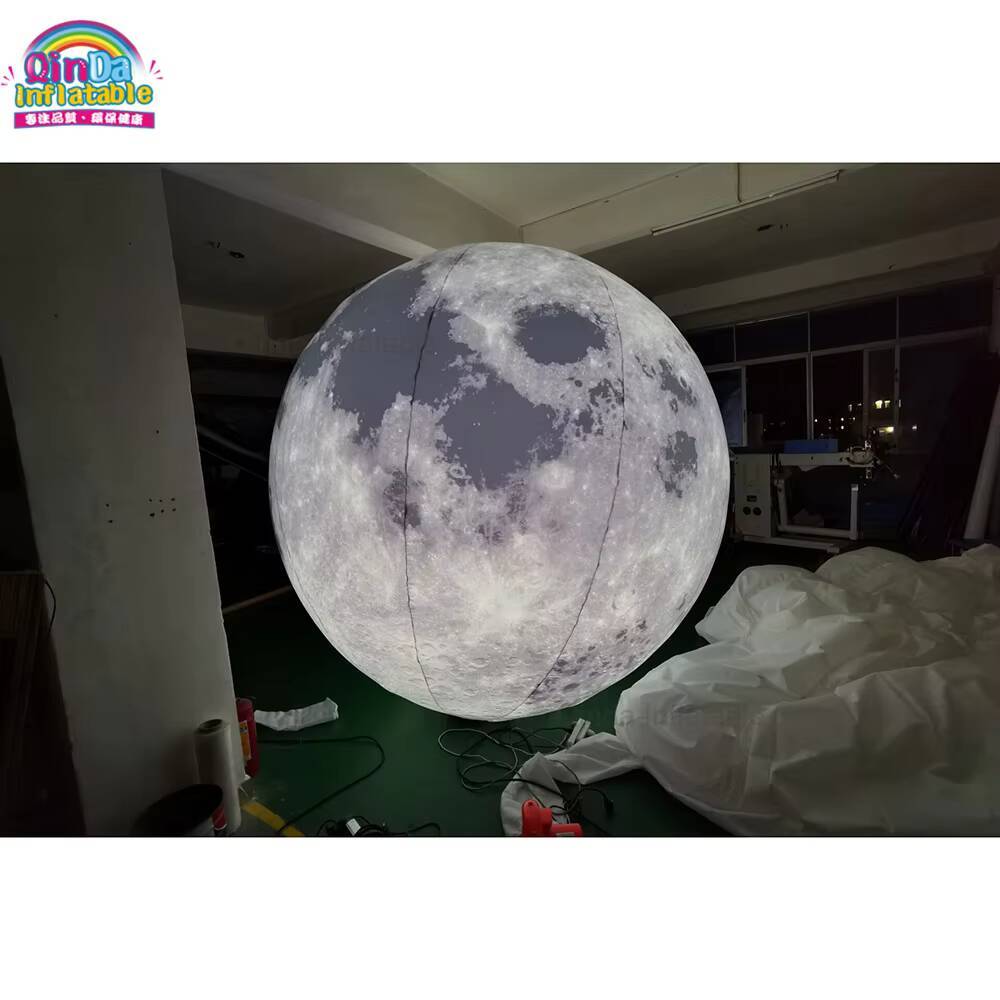 Lighting Decor Rentals - Concert Decorative Giant Inflatable Lighting Moon