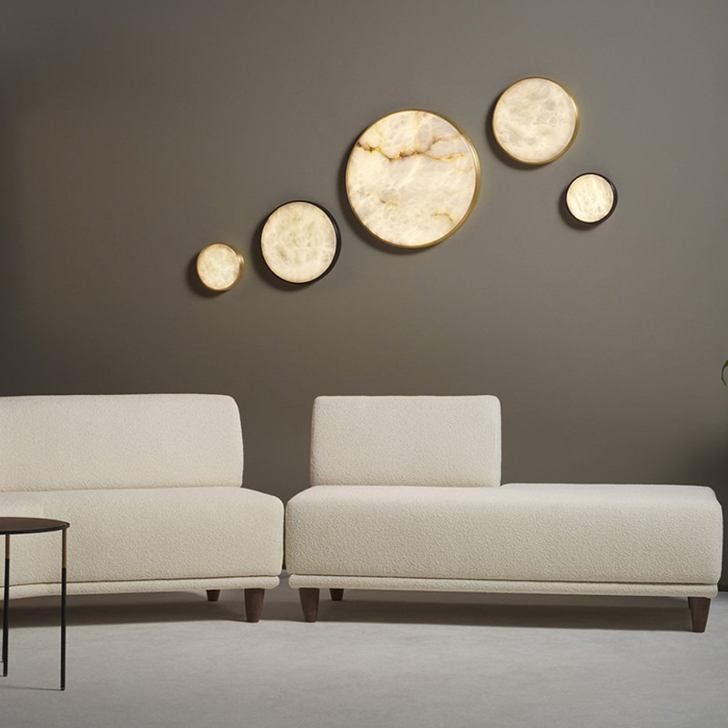 2025 New Nordic Copper Marble  - đánh giá và giá Room Decor Lighting Lamp