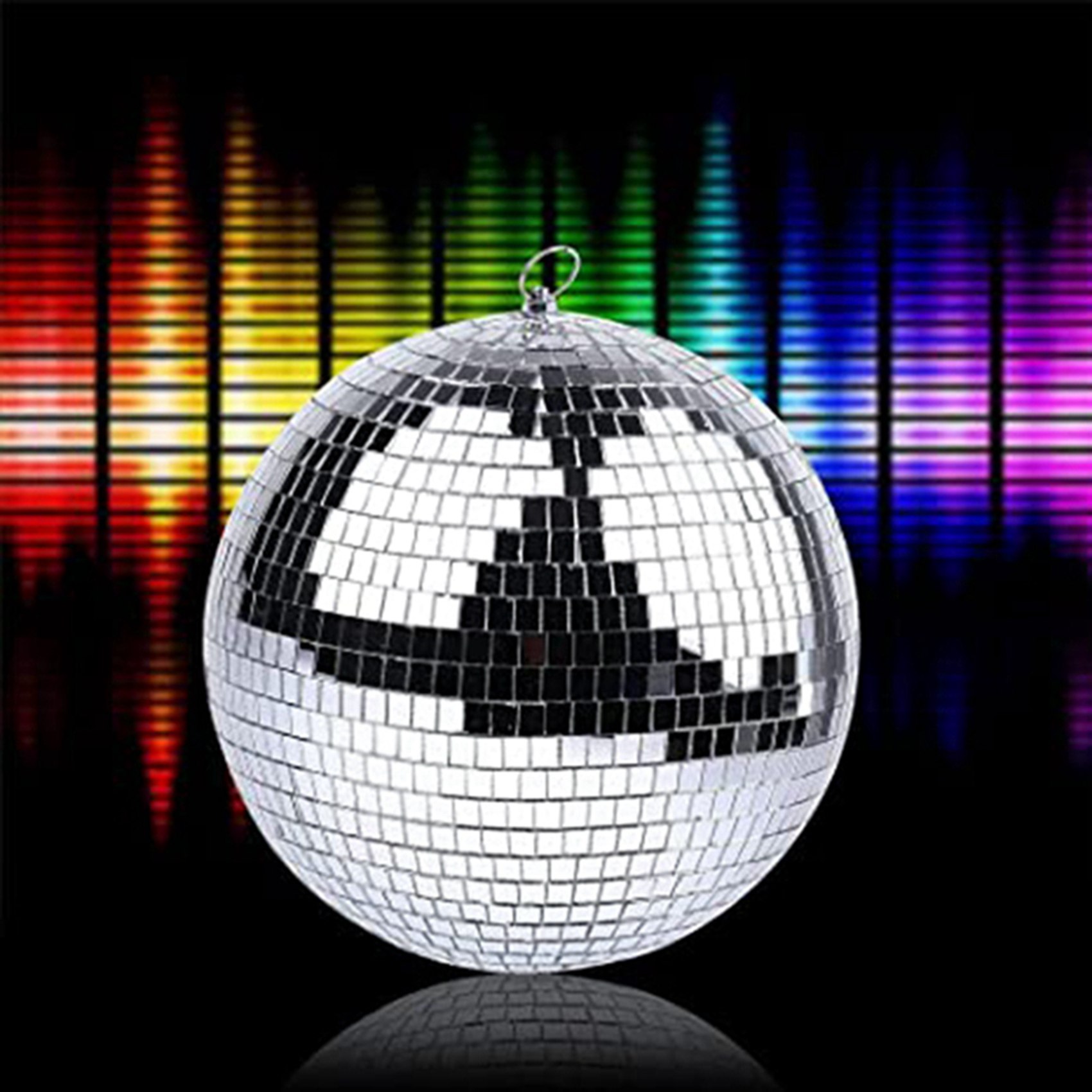 AA05 6X Silver Mirror Disco Ba - đánh giá và giá Lighting Effect Home Decor