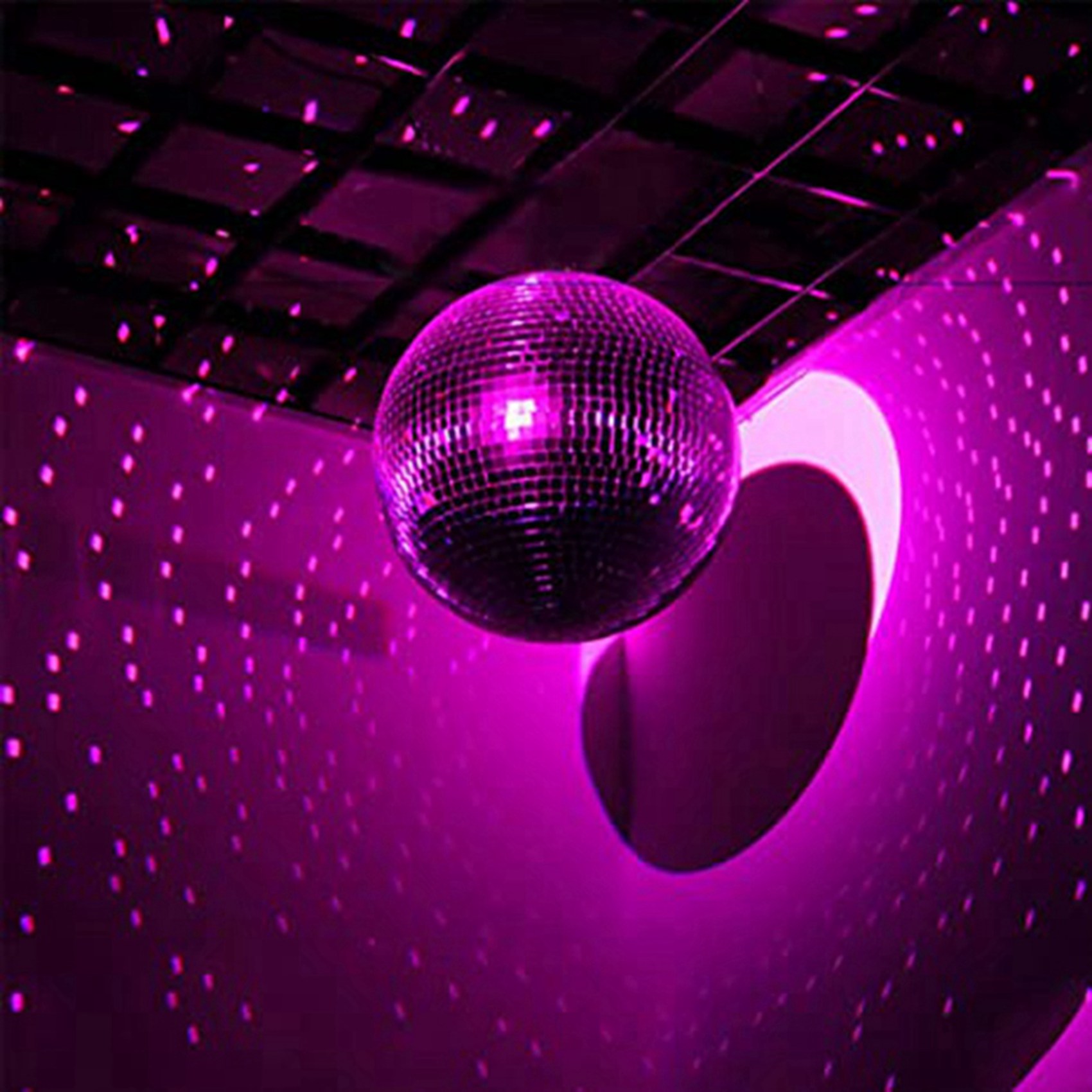 AA05 6X Silver Mirror Disco Ba - đánh giá và giá Lighting Effect Home Decor