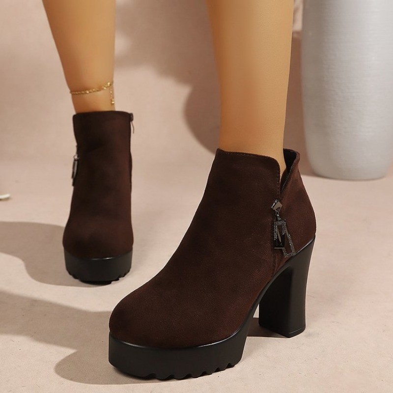 Women's Ankle Boots Round Toe  - đánh giá và giá Up Lighting Decor