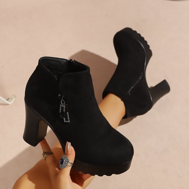 Women's Ankle Boots Round Toe  - đánh giá và giá Up Lighting Decor
