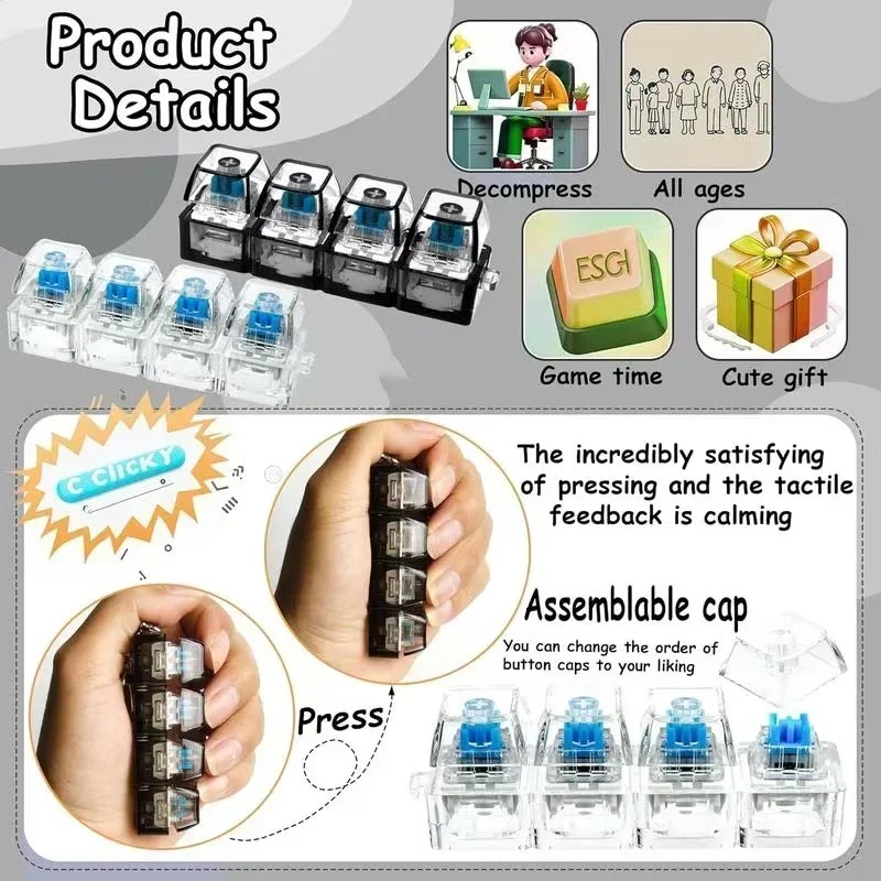 LED Light-Up Keychain Keyboard - đánh giá và giá Up Lighting Decor