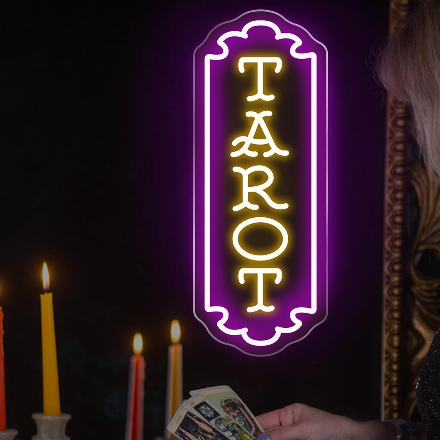 Tarot Neon Sign USB Powered My - đánh giá và giá Lighting Decor In Room