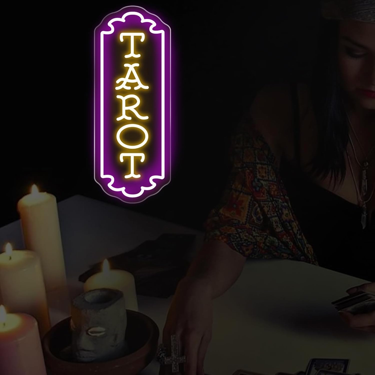 Tarot Neon Sign USB Powered My - đánh giá và giá Lighting Decor In Room