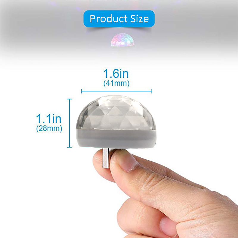 Pop USB Mini Disco Stage Light - đánh giá và giá Lighting Effect Home Decor