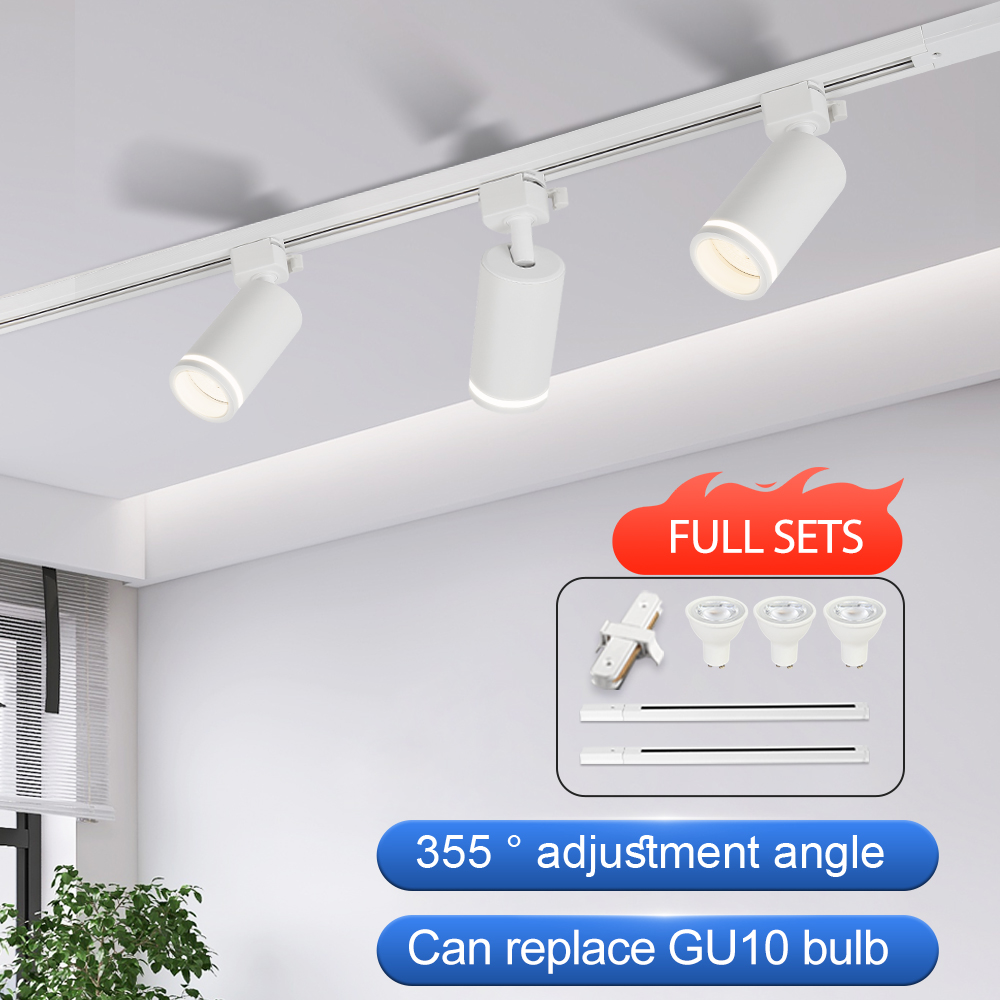 Led Track Light GU10 Spotlight - đánh giá và giá Decor Lighting Fixtures