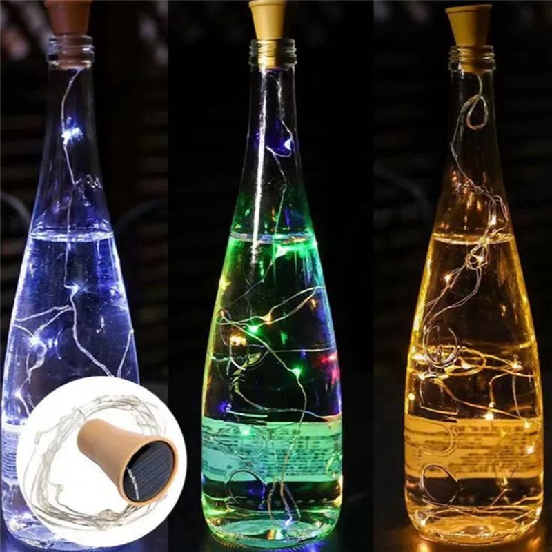 A76I-Set Of 10 Solar LED Fairy - đánh giá và giá Decor Lighting Cork