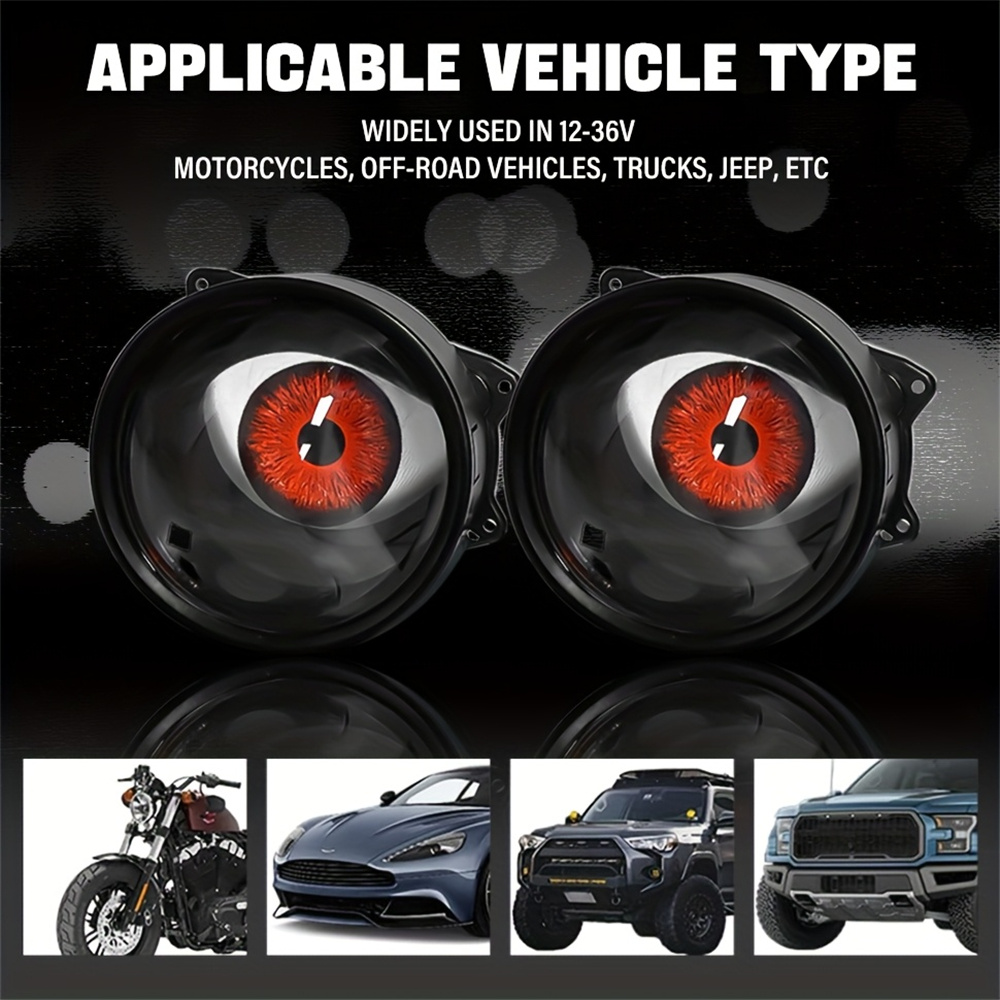  6-Mode Led Dynamic Devil Eye - đánh giá và giá Lightings Decoration