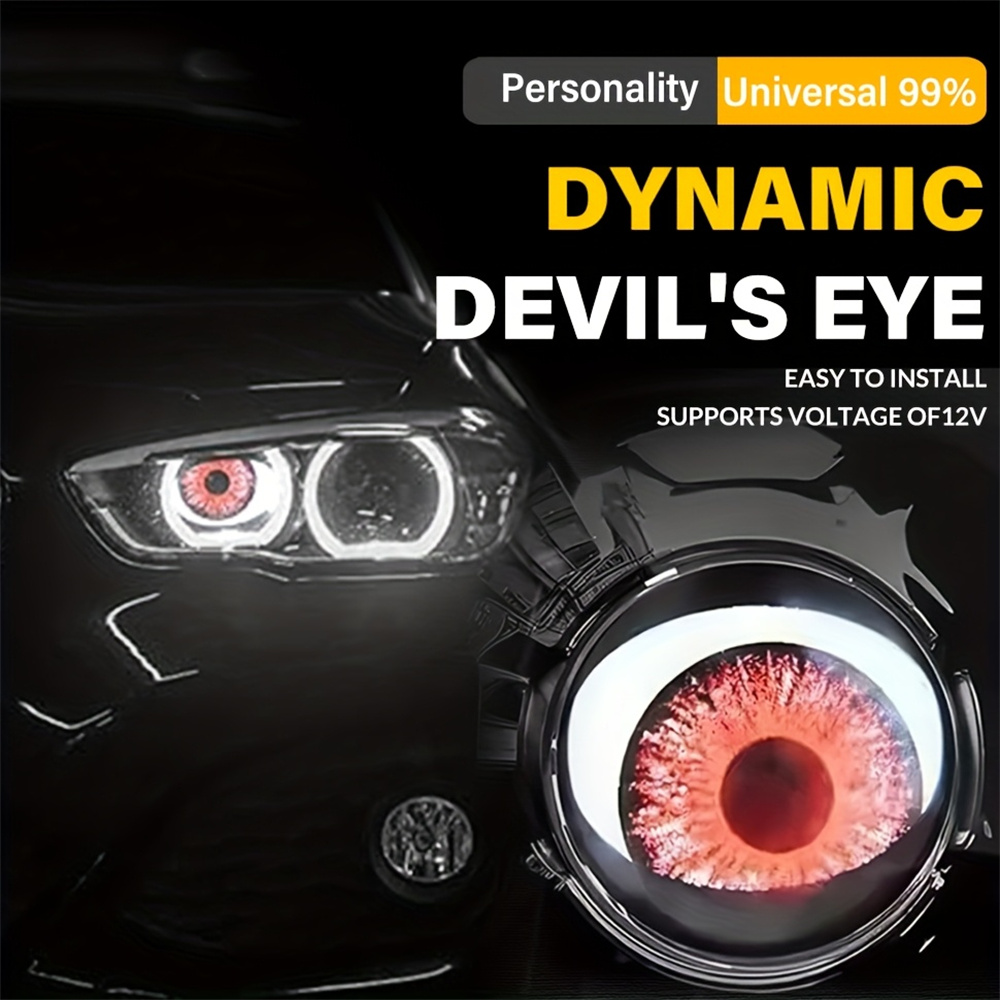  6-Mode Led Dynamic Devil Eye - đánh giá và giá Lightings Decoration