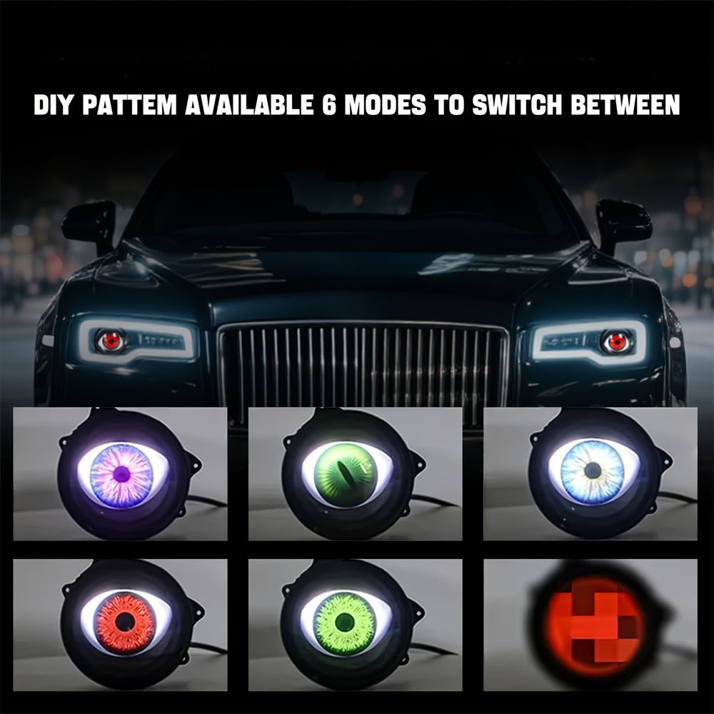  6-Mode Led Dynamic Devil Eye - đánh giá và giá Lightings Decoration