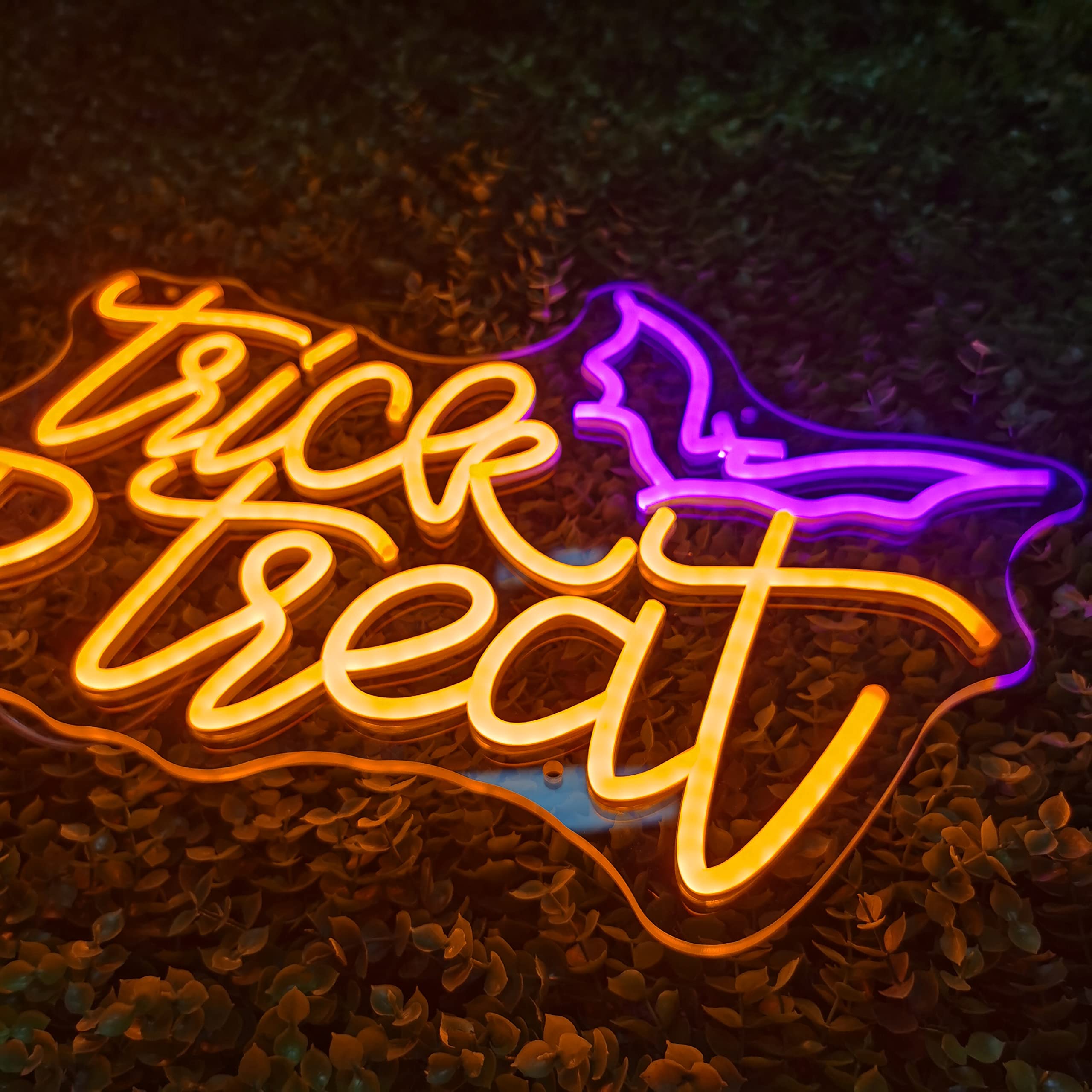 Trick or Treat Neon Sign Light - đánh giá và giá Home Decor Lighting Tricks
