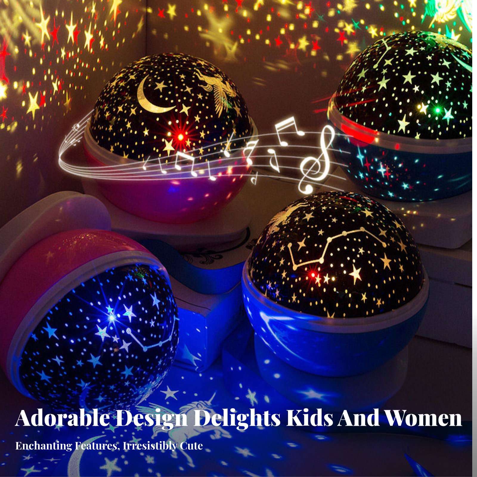 Galaxy Projection Device Celes - đánh giá và giá Lighting Decor Bedroom