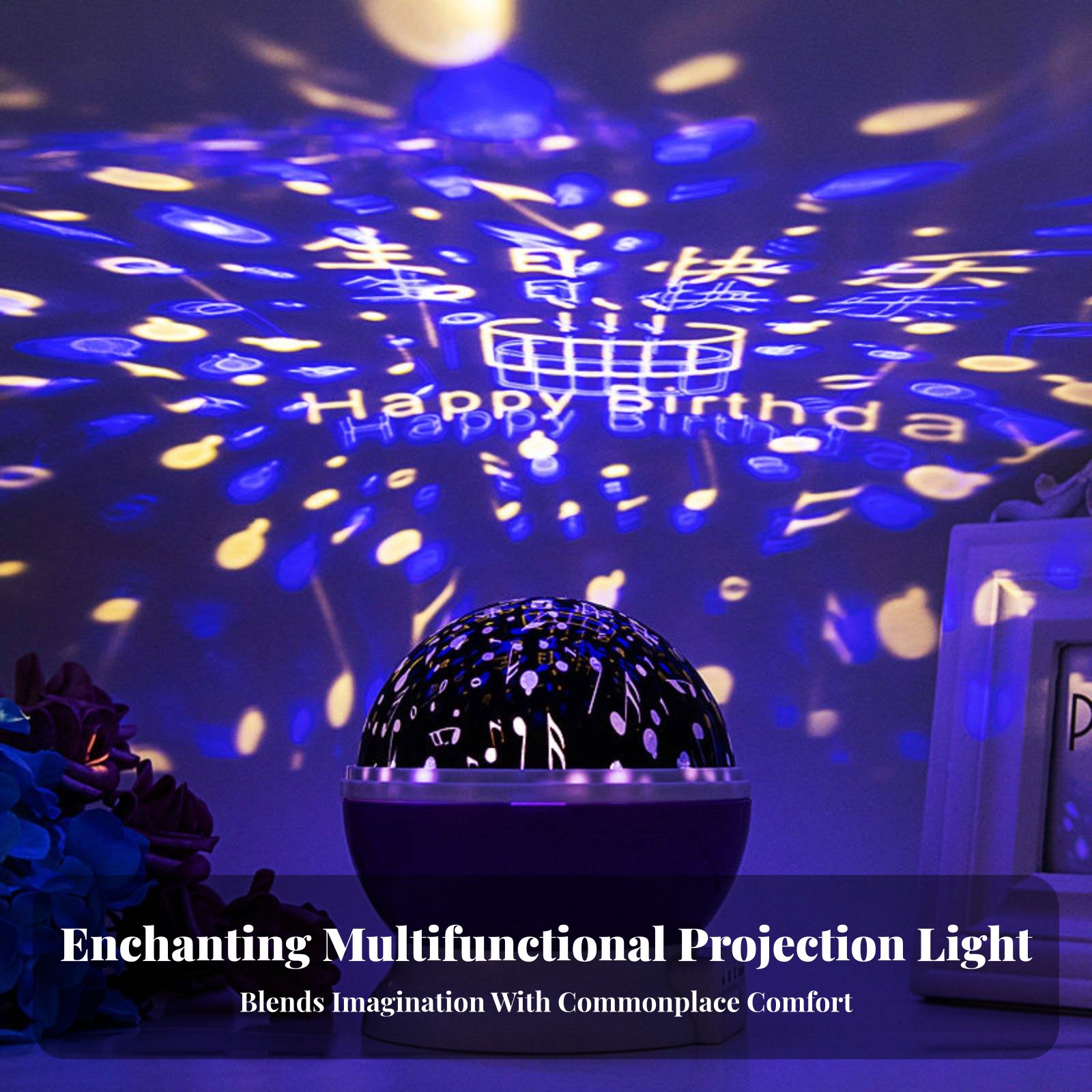 Galaxy Projection Device Celes - đánh giá và giá Lighting Decor Bedroom