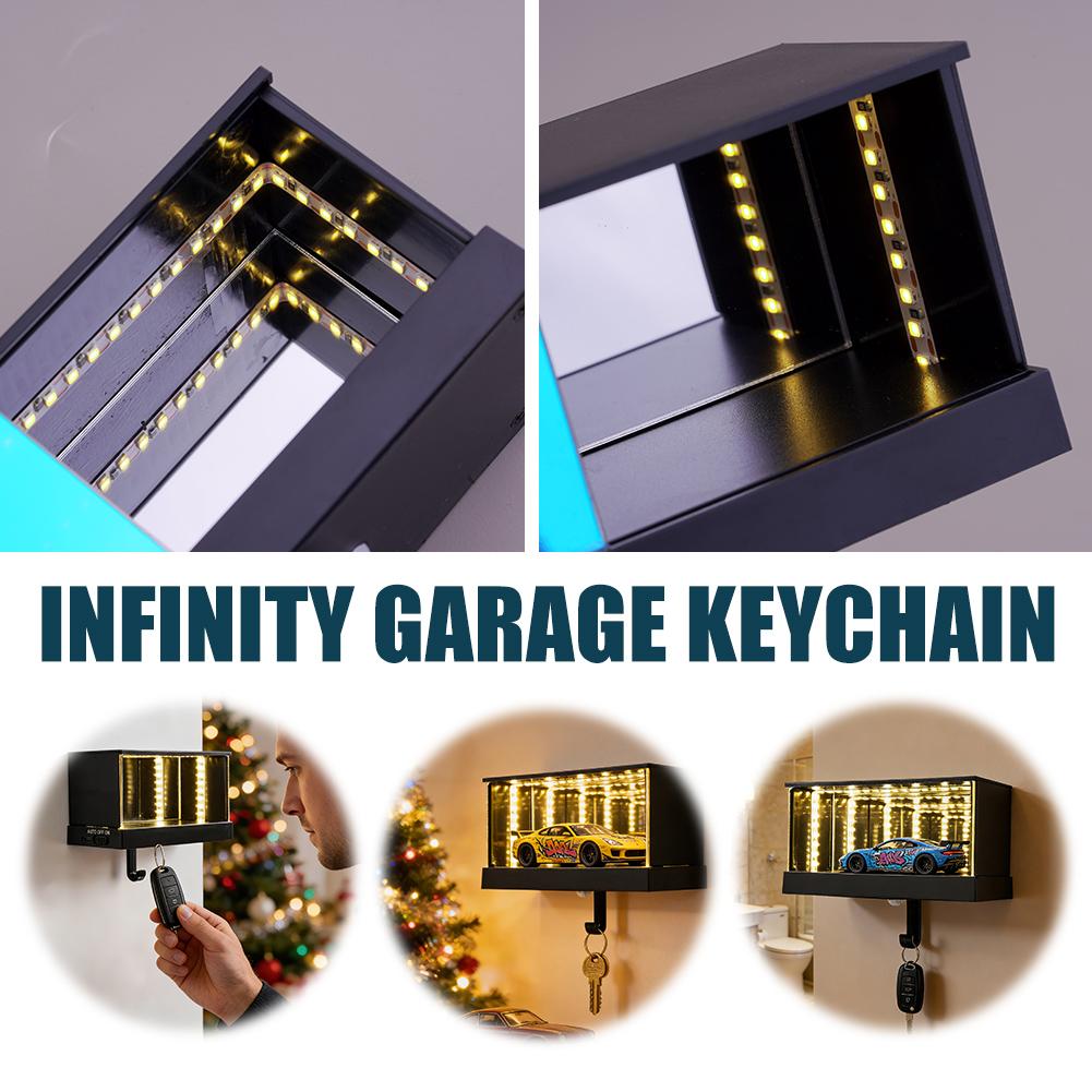 Infinity Garage Keychain With  - đánh giá và giá Lighting Effect Home Decor