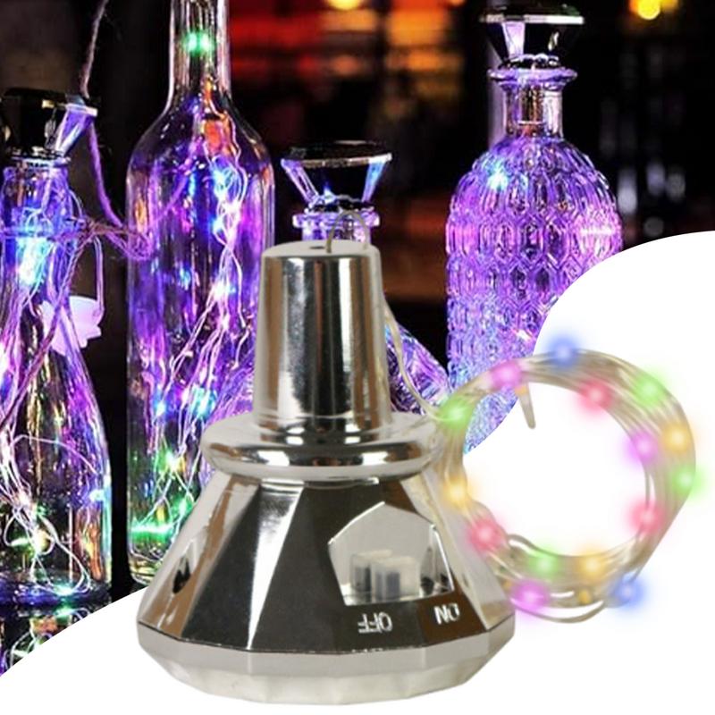 Wine Bottle Lights With Cork 6 - đánh giá và giá Decor Lighting Cork