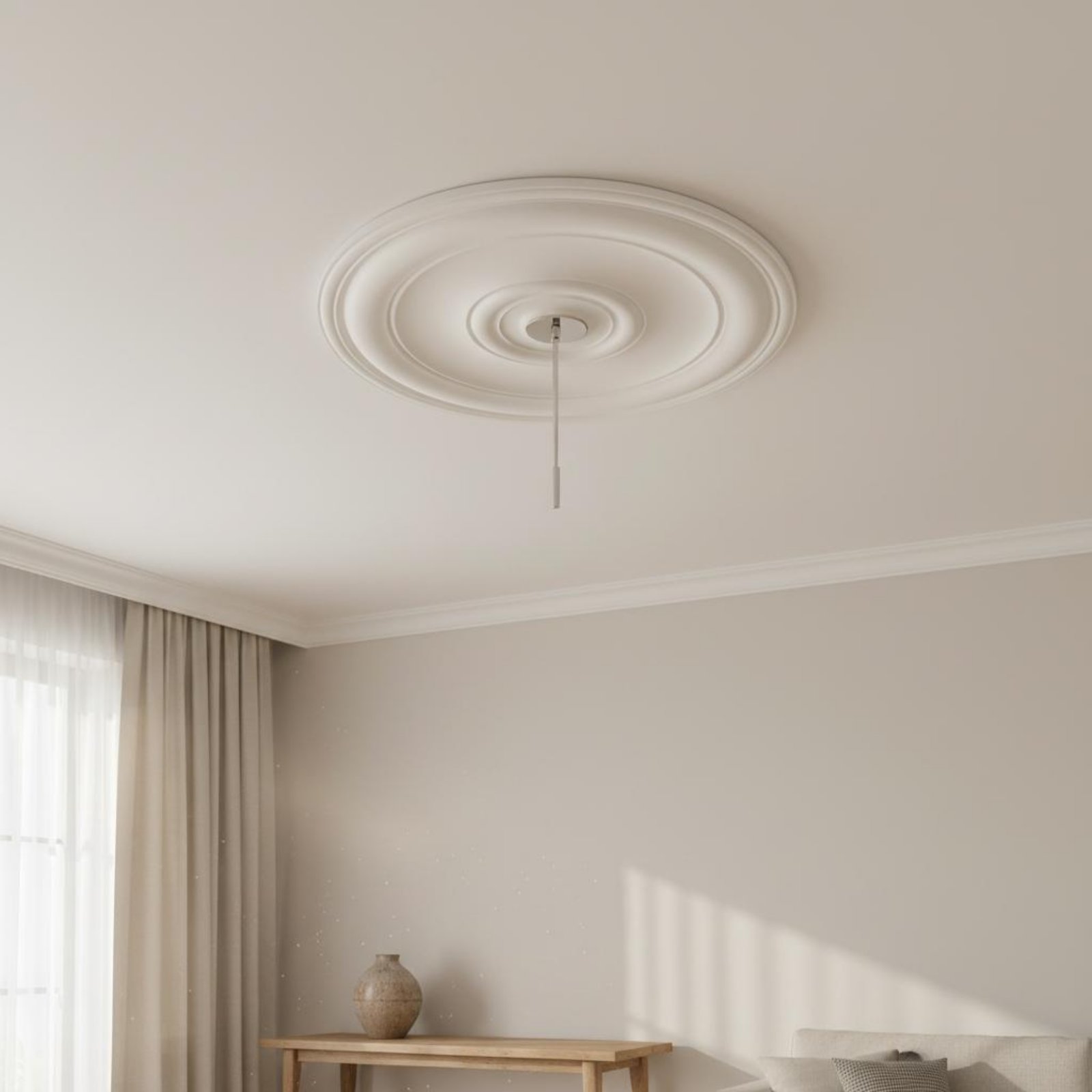 Round Ceiling Medallion Europe - đánh giá và giá Lightings Decoration