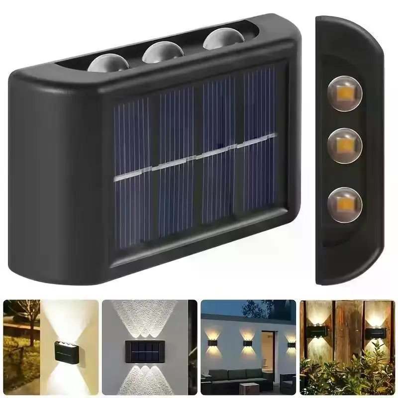 Solar Wall Lamp Outdoor Waterp - đánh giá và giá Up Lighting Decor