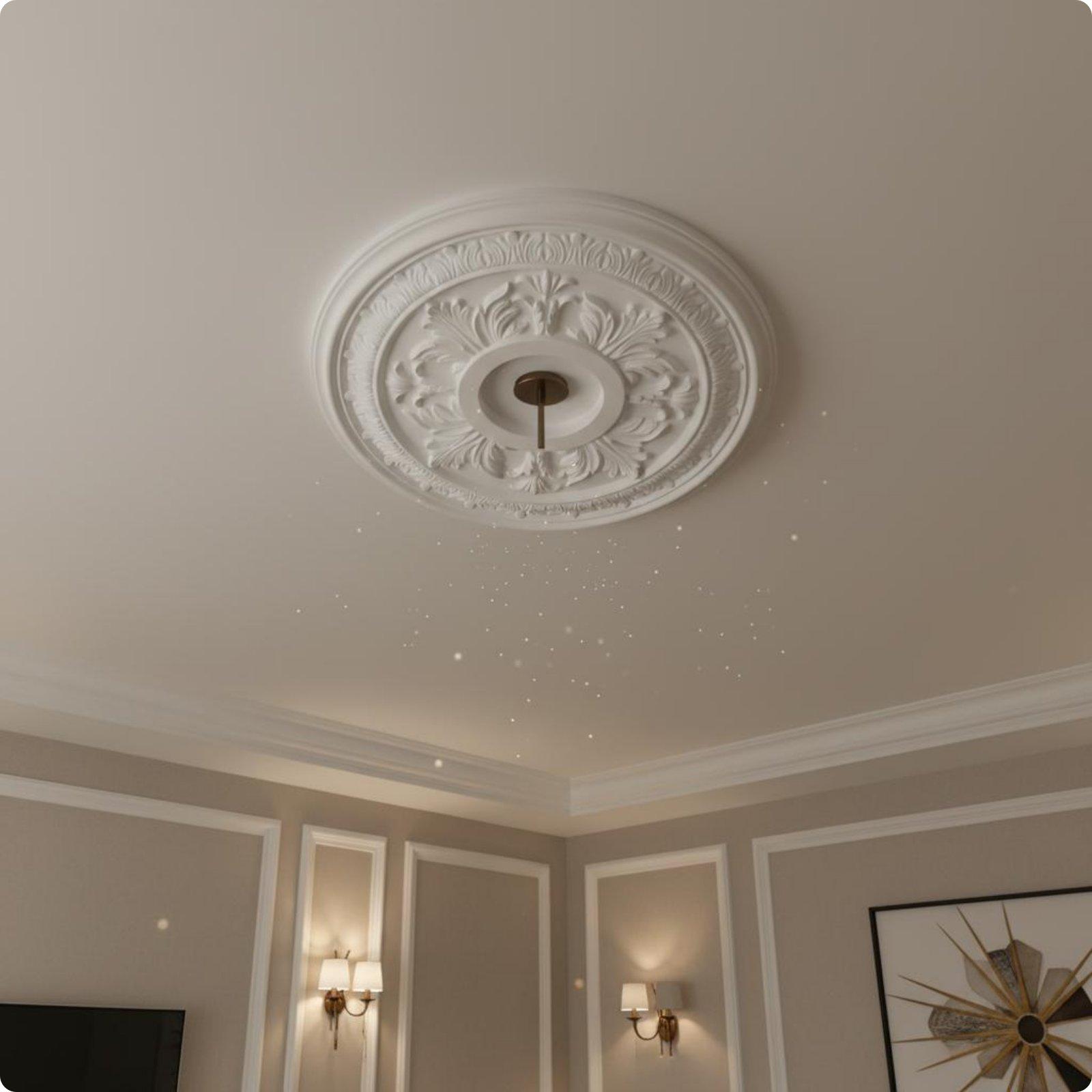 Gold Embossed Ceiling Light Pa - đánh giá và giá Decor Lighting Fixtures