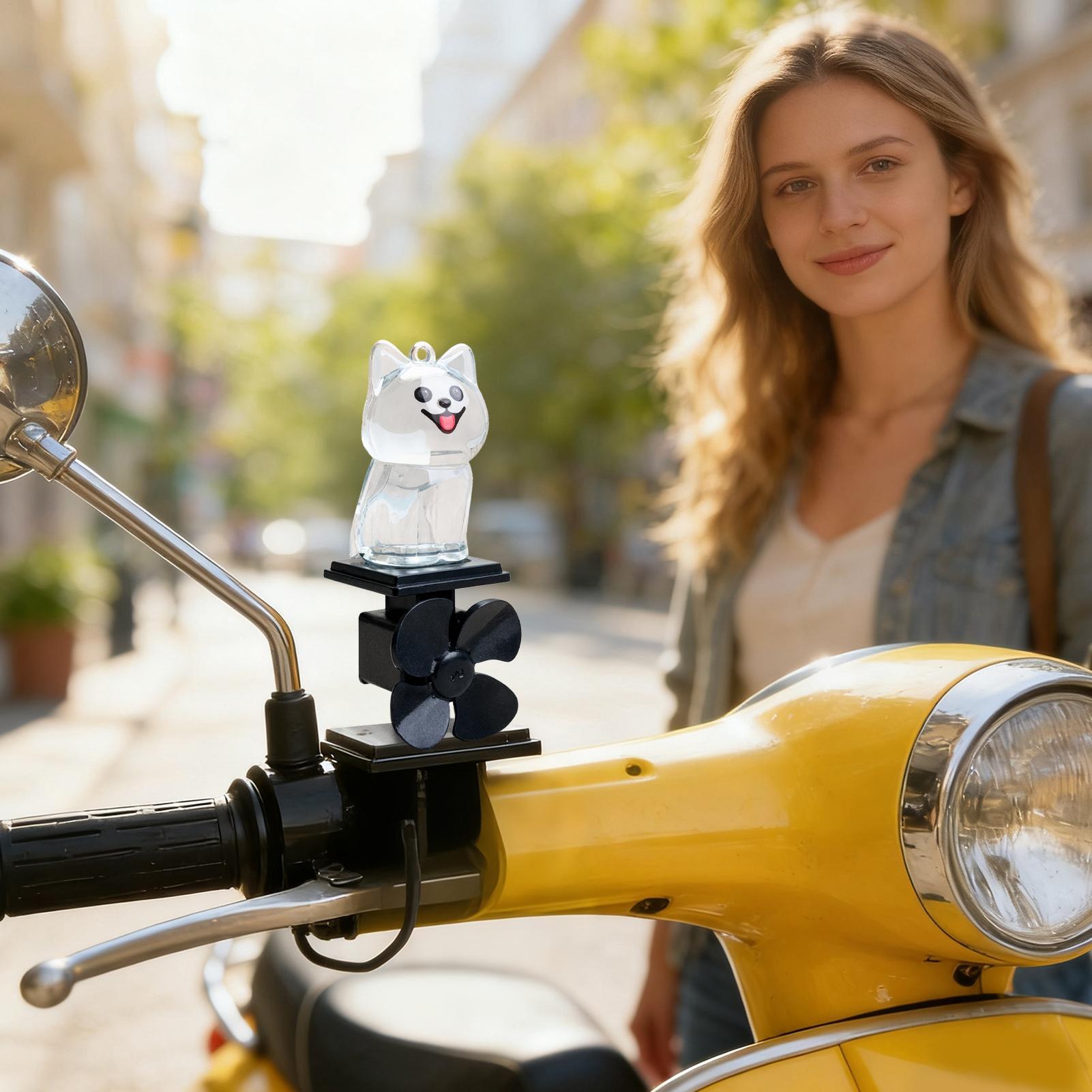 Mini Dog Figurines Motorcycle  - đánh giá và giá Up Lighting Decor