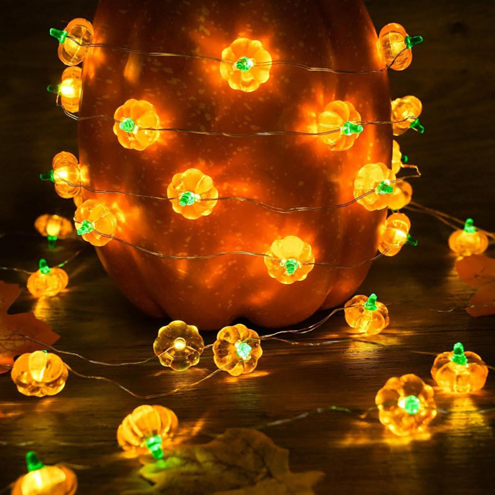 Halloween Pumpkin Light String - đánh giá và giá Home Decor Lighting Tricks