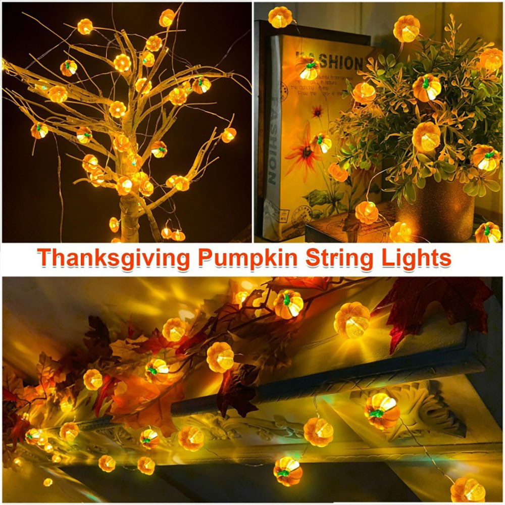 Halloween Pumpkin Light String - đánh giá và giá Home Decor Lighting Tricks