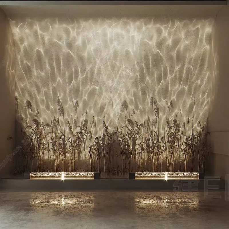 Smart 3D Wall Wash Flame Proje - đánh giá và giá Lighting Decor Bedroom