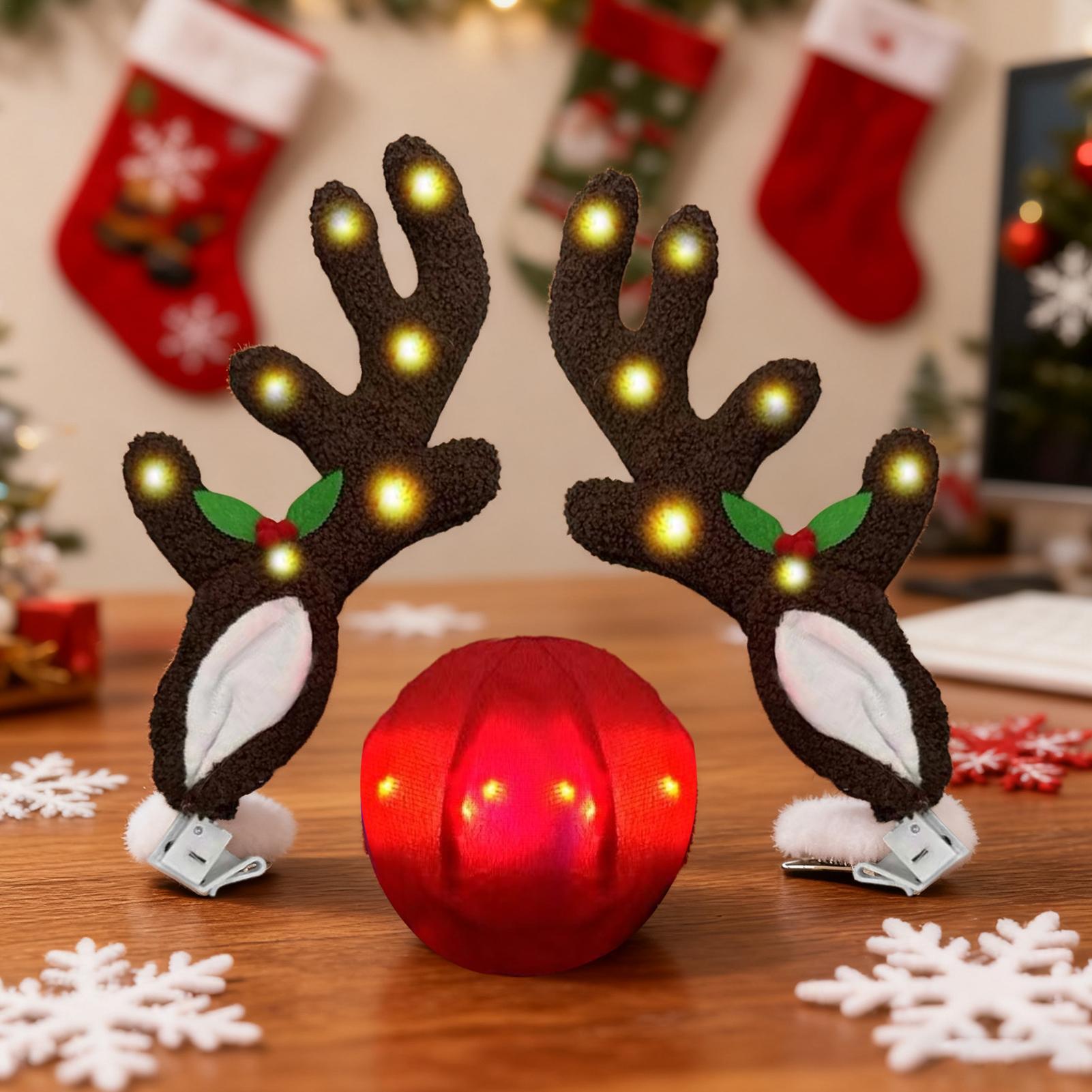 Car Reindeer Antlers Light Up  - đánh giá và giá Up Lighting Decor