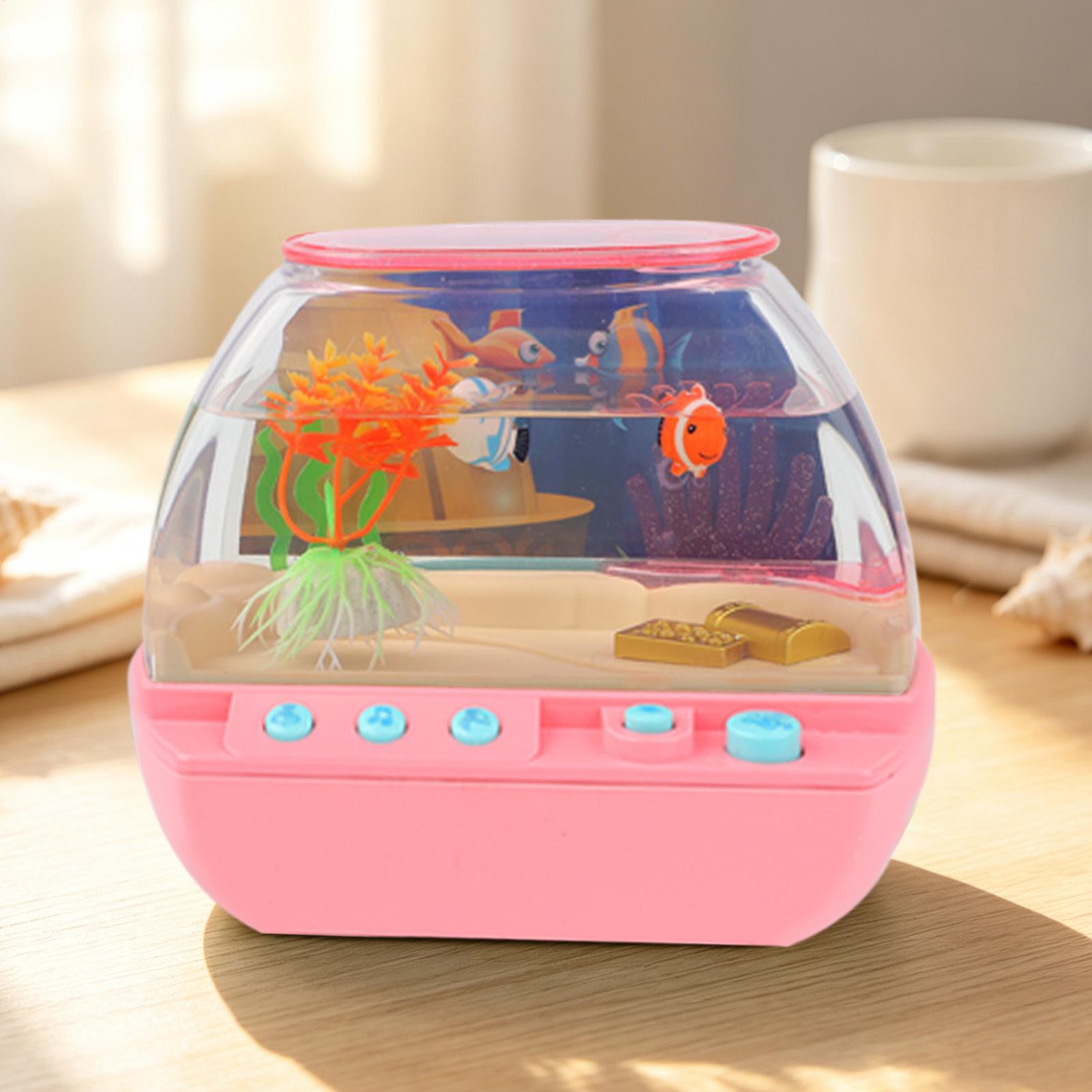 Toy Fish Tank Home Decoration  - đánh giá và giá Lighting Decor In Room