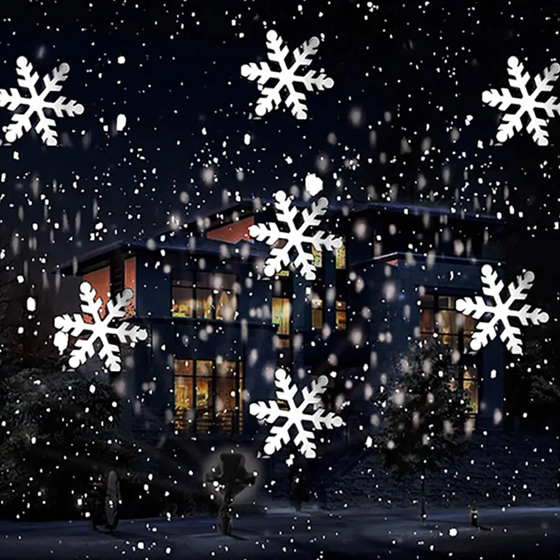 Christmas Snowflake Laser Ligh - đánh giá và giá Lighting Effect Home Decor