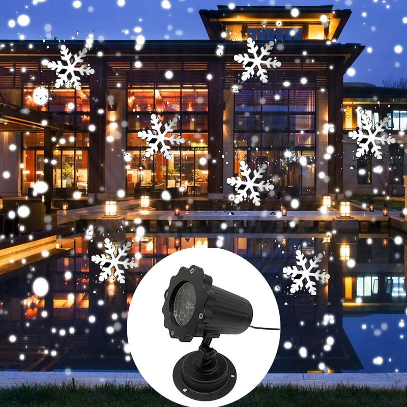 Christmas Snowflake Laser Ligh - đánh giá và giá Lighting Effect Home Decor