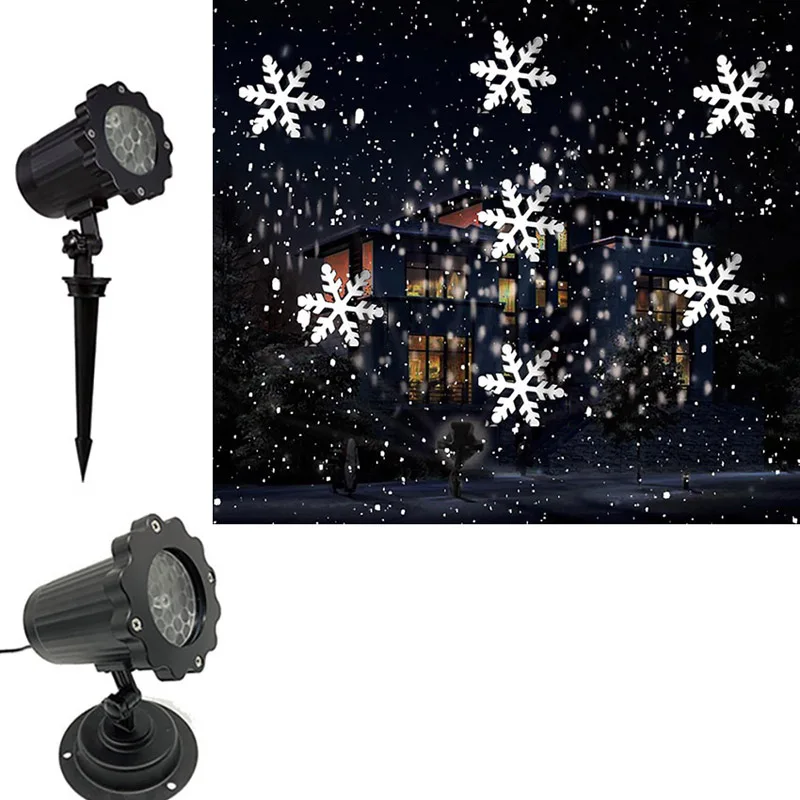 Christmas Snowflake Laser Ligh - đánh giá và giá Lighting Effect Home Decor