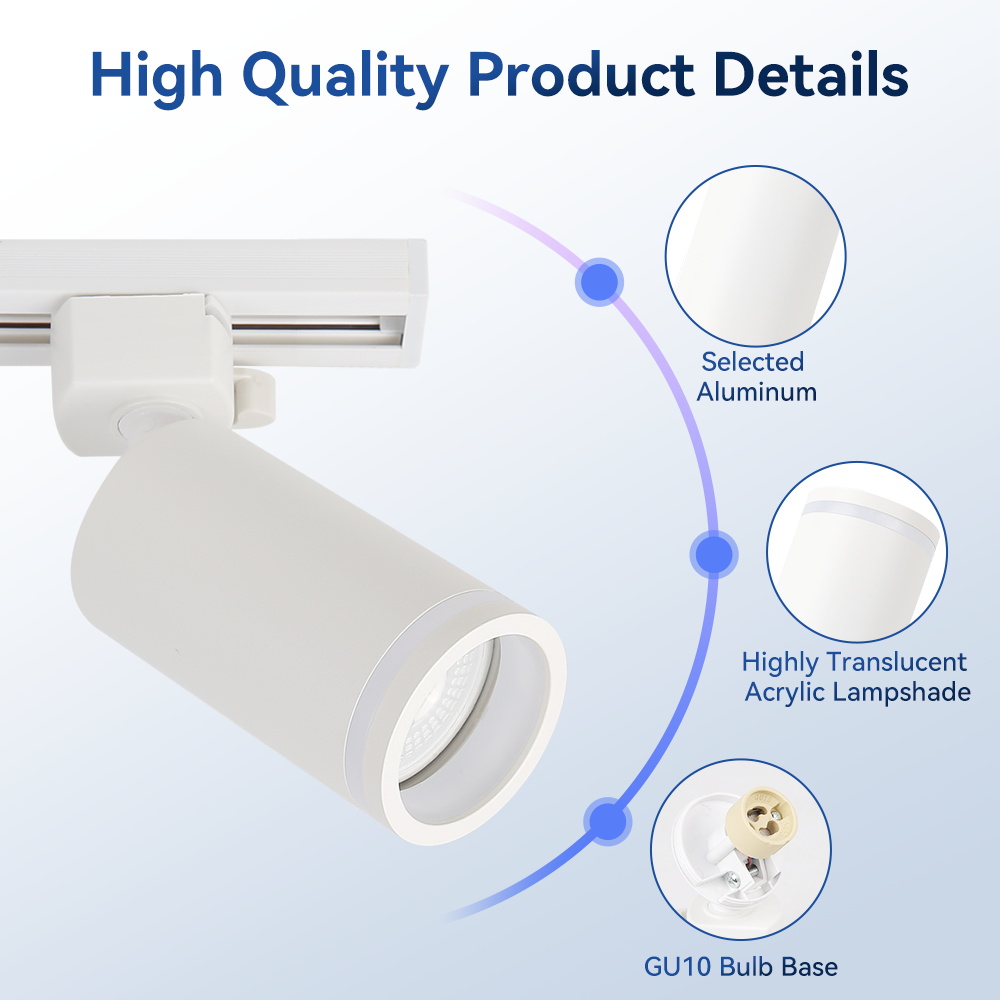 GU10 Track Light LED Track Lam - đánh giá và giá Decor Lighting Fixtures