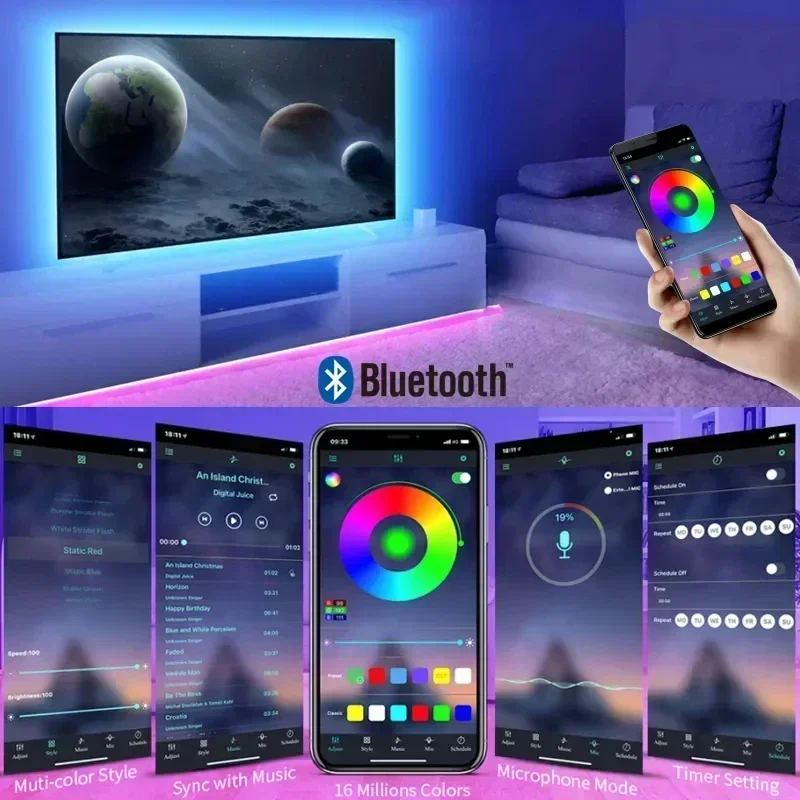 Smart RGB LED Gaming Light Str - đánh giá và giá Lightings Decoration