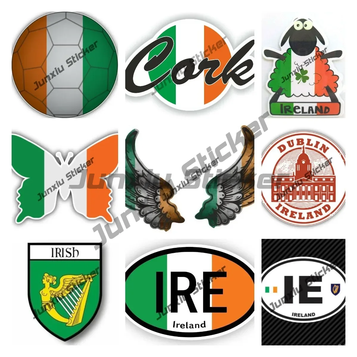 Ireland Flag Wings Creative Mo - đánh giá và giá Decor Lighting Ireland