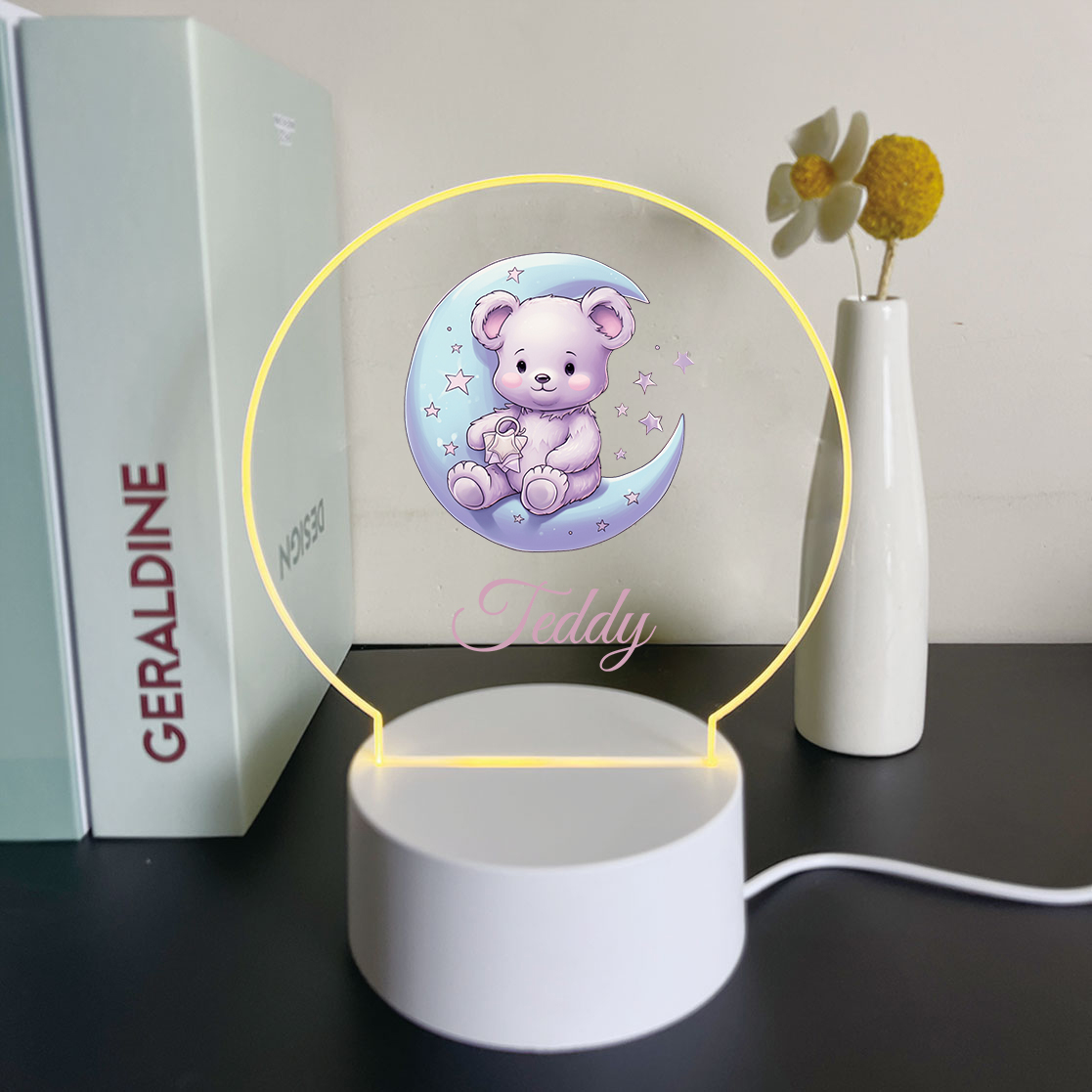 1pc Personalize Custom Moon be - đánh giá và giá Room Decor Lighting Lamp