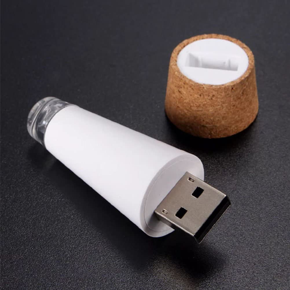 USB Rechargeable Bottle Lights - đánh giá và giá Decor Lighting Cork
