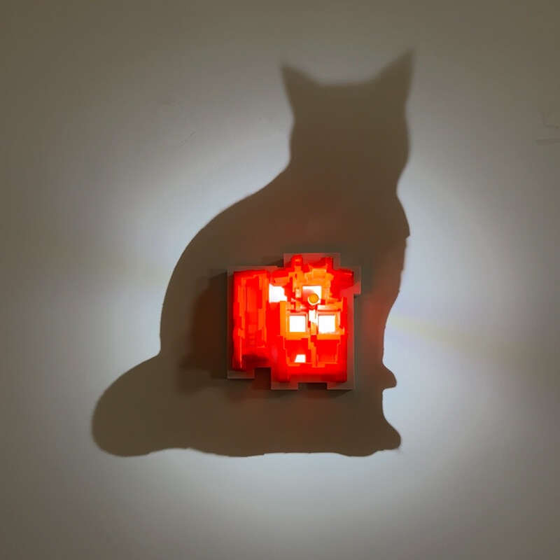 Dropshipping 3D Light Shadow N - đánh giá và giá Up Lighting Decor