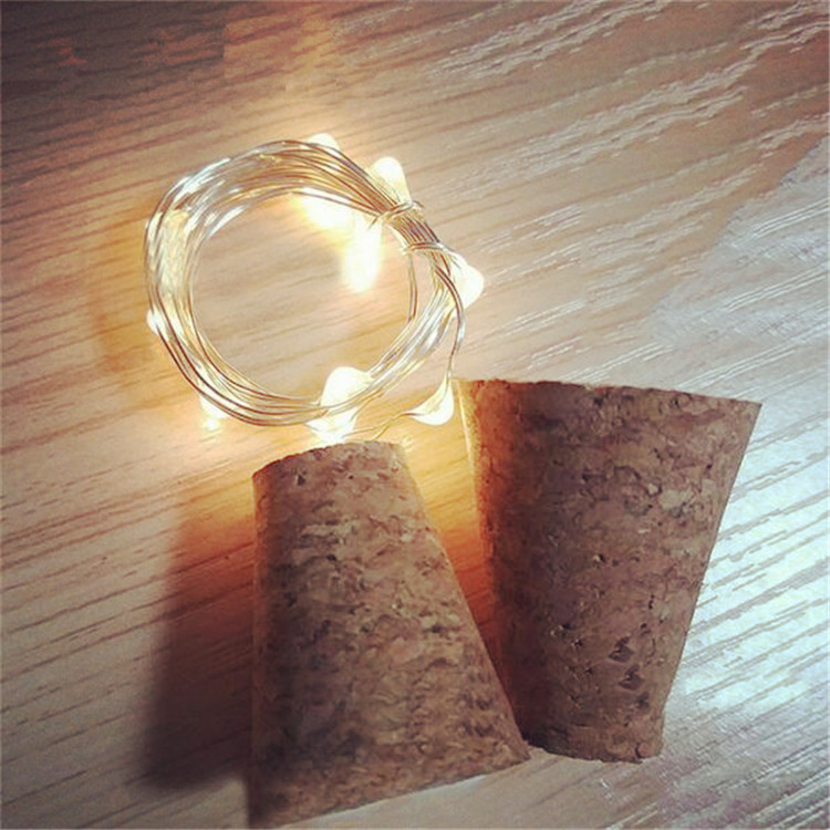 Wodden Bar LED Wine Bottle Cor - đánh giá và giá Decor Lighting Cork