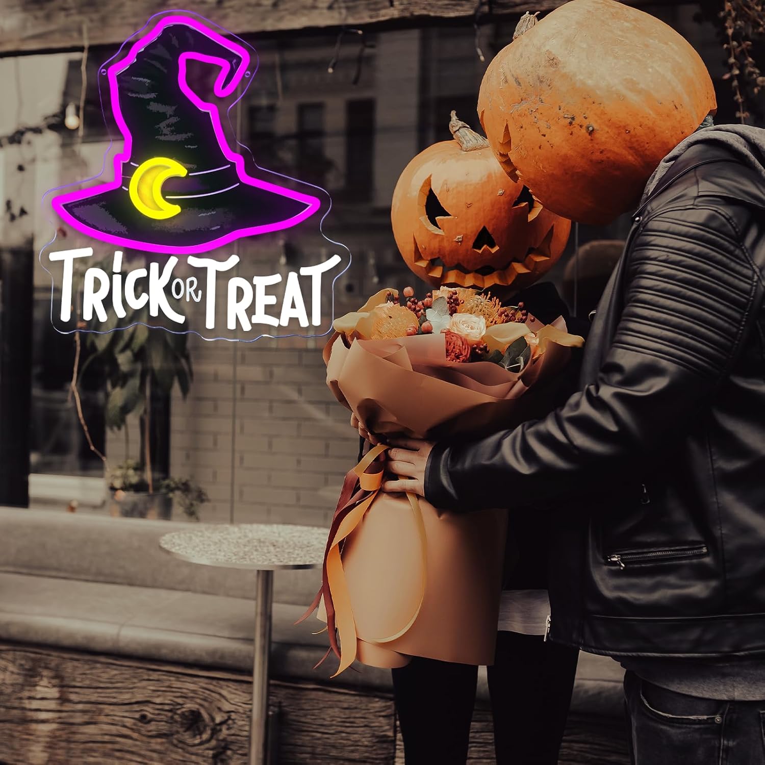 Trick Or Treat Witch Hat Neon  - đánh giá và giá Home Decor Lighting Tricks