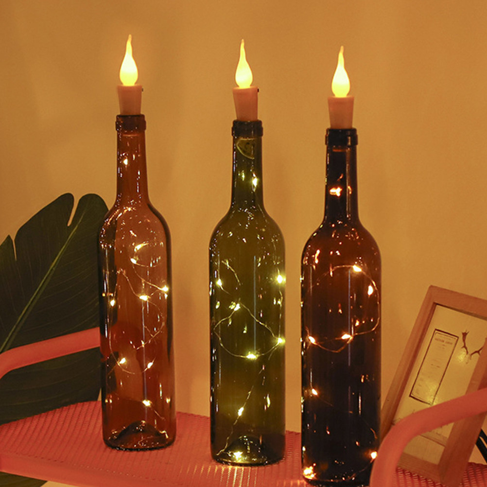 6Pcs Wine Bottle String Light  - đánh giá và giá Decor Lighting Cork