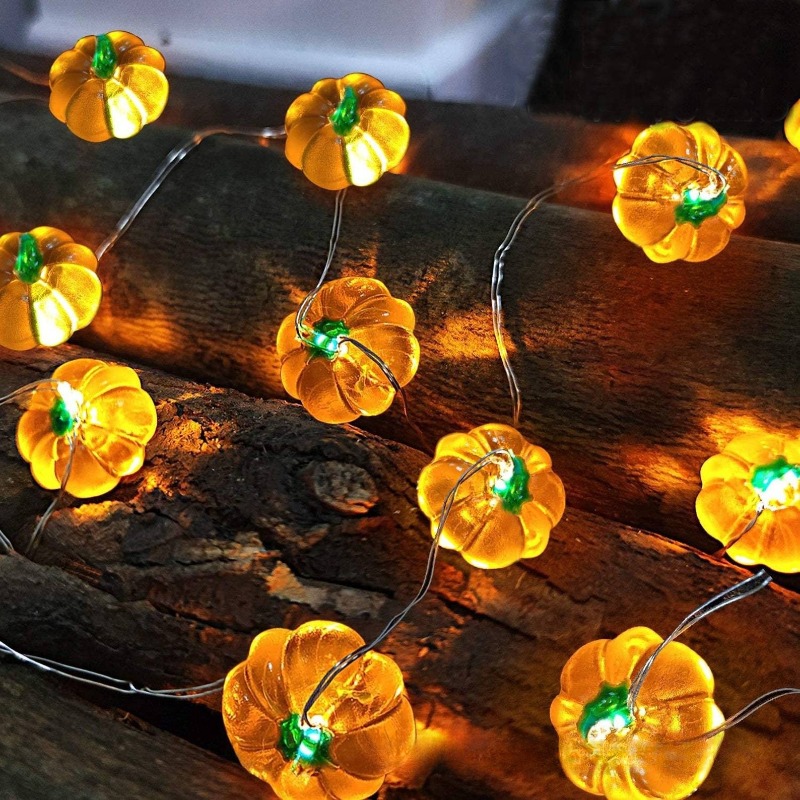 Halloween Pumpkin Light String - đánh giá và giá Home Decor Lighting Tricks