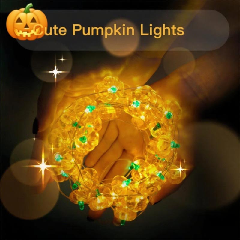Halloween Pumpkin Light String - đánh giá và giá Home Decor Lighting Tricks