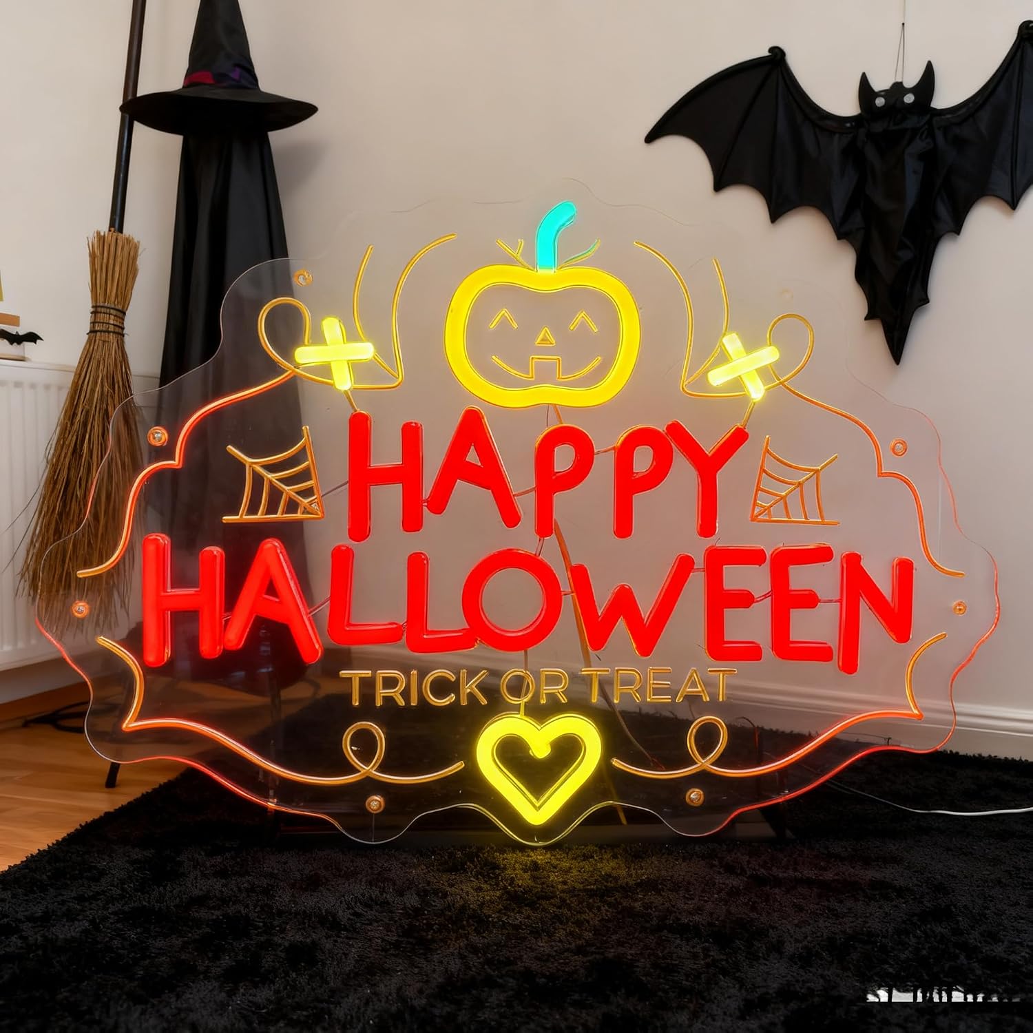Happy Halloween Trick Or Treat - đánh giá và giá Home Decor Lighting Tricks