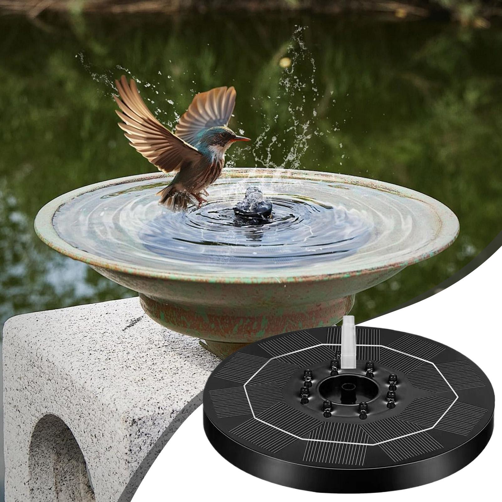 Fountain Pump Solar Adjustable - đánh giá và giá Up Lighting Decor