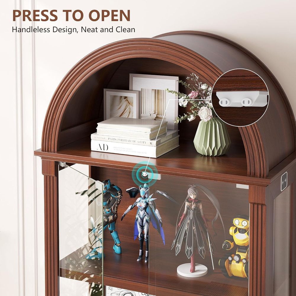 Curio Cabinet with Glass Do& L - đánh giá và giá Lighting & Home Decor Studio Photos
